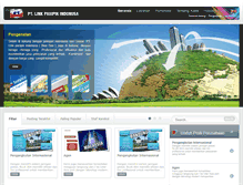 Tablet Screenshot of linkpasipik.com